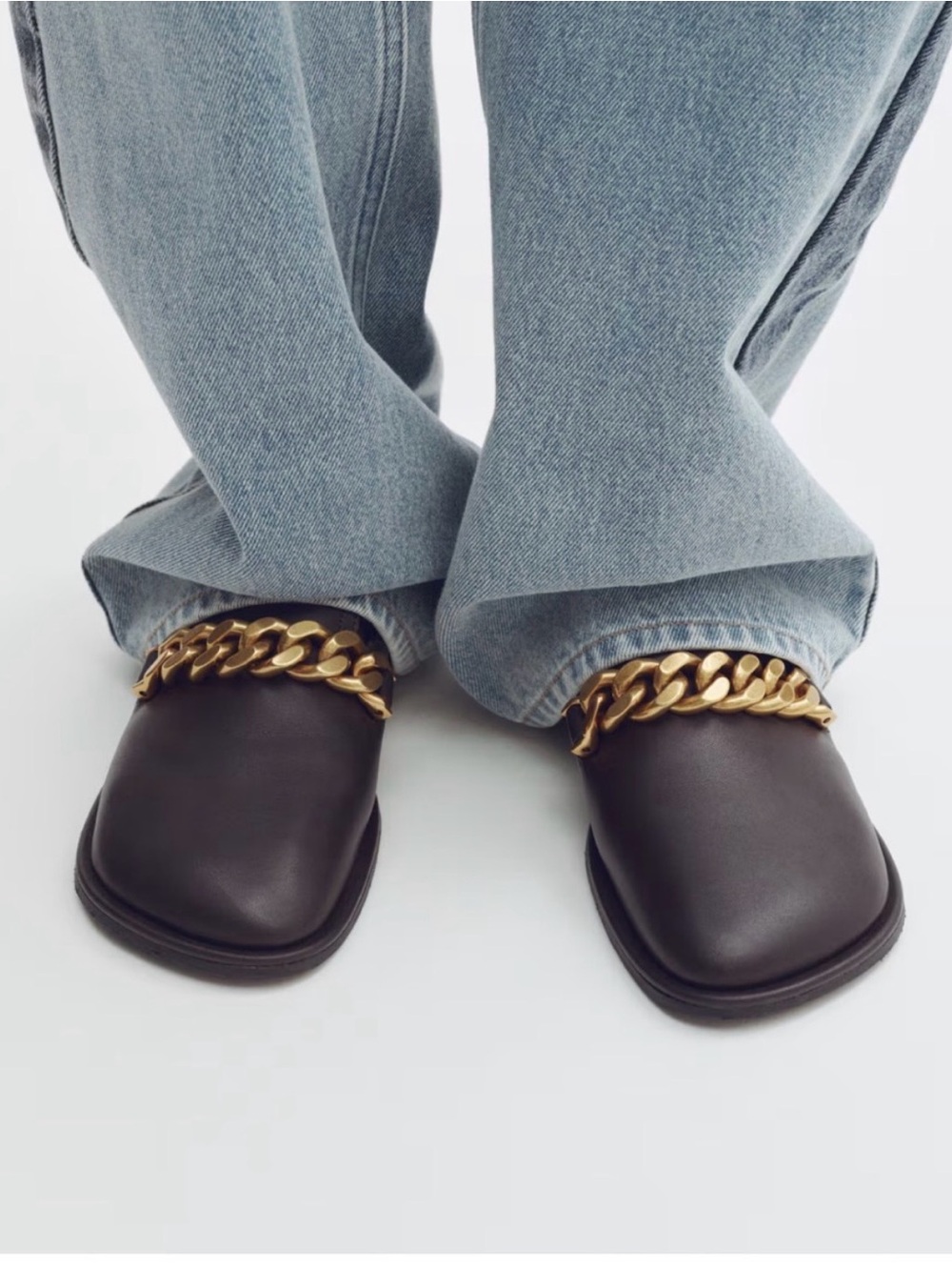 NWT Stella McCartney x H&M Chain Detail Loafers